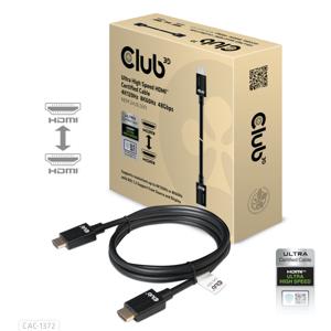 CLUB3D Ultra High Speed HDMI 4K120Hz, 144Hz Certified Cable 48Gbps M/M 2 m / 6.56 ft