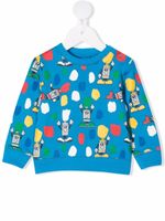 Stella McCartney Kids sweat à imprimé Paint Tubes - Bleu - thumbnail