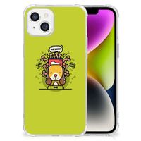 iPhone 14 Stevig Bumper Hoesje Doggy Biscuit