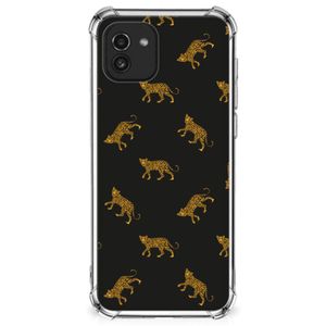 Case Anti-shock voor Samsung Galaxy A03 Leopards