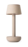 Humble Oplaadbare tafellamp Two Beige linnen HUMTL00214