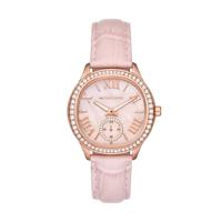 Horlogeband Michael Kors MK4820 Leder Roze 18mm - thumbnail