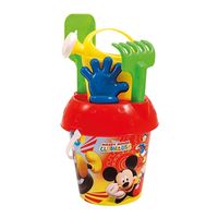 Disney Mickey Mouse strand/zandbak speelgoed emmer set - thumbnail