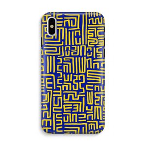 Majorelle Blue Print: iPhone XS Tough Case