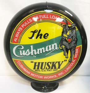 The Cushman Husky Benzinepomp Bol