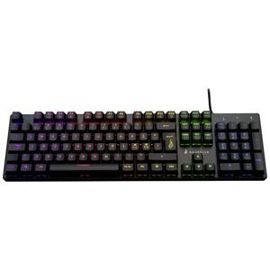 Surefire Gaming KingPin M2 Gaming-toetsenbord Kabelgebonden, USB QWERTY, Nordic Zwart Verlicht, Multimediatoetsen