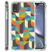 Apple iPhone Xr Doorzichtige Silicone Hoesje Funky Retro