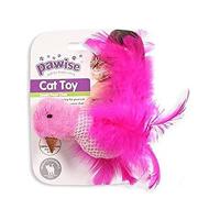 Pawise kattenspeelgoed in vogelvorm, 9 cm