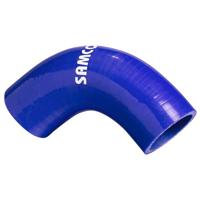 Samco Siliconen slang 90 graden bocht - Lengte 102mm - Ø35mm - Blauw