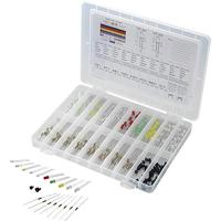 TRU Components 1564910 STD LED-assortiment rood, groen, geel, blauw, wit rond 3 mm, 5 mm