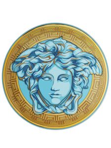 Versace assiette Medusa Amplified - Bleu