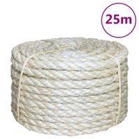 Touw 10 mm 25 m 100% sisal