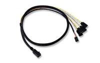Broadcom L5-00221-00 seriële SCSI (NiMH) kabel, 1 m, zwart