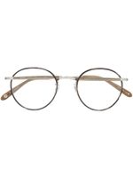 Garrett Leight lunettes de vue Wilson à monture ronde - Marron - thumbnail