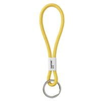 Pantone sleutelhanger 18 cm nylon geel
