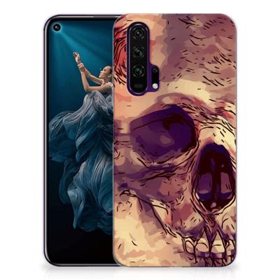Silicone Back Case Honor 20 Pro Skullhead