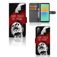 Sony Xperia 10 IV Portemonnee Hoesje Zombie Blood