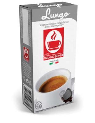 Caffè Bonini Lungo capsules voor nespresso (10st ) Caffè Bonini Lungo capsules voor nespresso (10st )