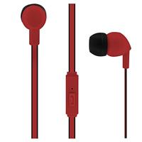 T'nB ESBCRD BE-COLOR in-ear stereo-hoofdtelefoon, voetgangerset, rood