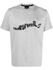 PS Paul Smith t-shirt Dominoes à imprimé graphique - Gris