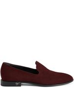 Giuseppe Zanotti mocassins Gatien en daim - Rouge - thumbnail