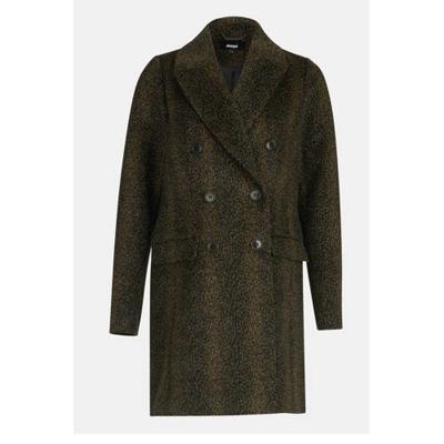 Eksept by Shoeby coat met dierenprint groen