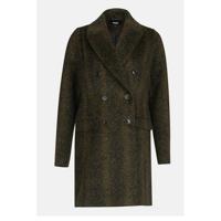 Eksept by Shoeby coat met dierenprint groen