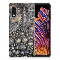 Samsung Xcover Pro TPU Hoesje Krokodillenprint