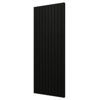 Plieger Designradiator Cavallino Retto Dubbel 2146 Watt Middenaansluiting 200x75,4 cm Mat Zwart