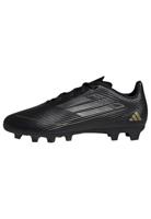 adidas Uniseks-Kind F50 CLUB Football boots Flexible Ground, Core Black/Iron Metallic/Gold, 28 EU