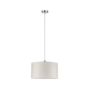 Paulmann Tessa 70924 Hanglamp LED E27 60 W Crème, RVS (geborsteld)