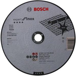 Bosch Accessories 2608603407 2608603407 Doorslijpschijf recht 230 mm 1 stuk(s) Staal