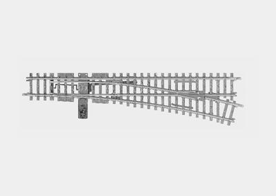 H0 Märklin K-rails (zonder ballastbed) 22716 Wissel, Rechts 225 mm 1 stuk(s)