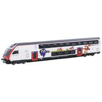 Hobbytrain H25123 N IC2020 Dosto-stuurwagen van de SBB 2e klas/stuurstandrijtuig - thumbnail