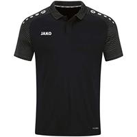 JAKO - Prestatiepoloshirt, Uniseks-Volwassene, Zwart/Antra Licht, S