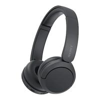 Sony WH-CH520 Draadloze Bluetooth-hoofdtelefoon, tot 50 uur batterijduur met snellaadfunctie, on-ear model, zwart