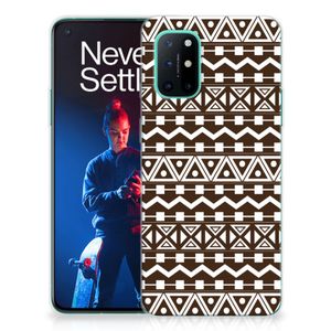 OnePlus 8T TPU bumper Aztec Brown