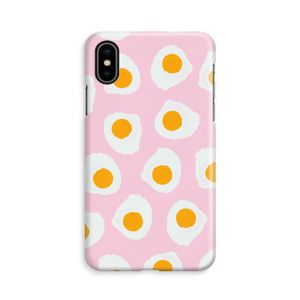 Dancing eggs: iPhone X Volledig Geprint Hoesje