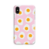 Dancing eggs: iPhone X Volledig Geprint Hoesje - thumbnail