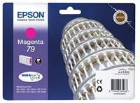 Epson 235G860 Originele T79 inktcartridge Pisa, WF-4630DWF WF-4640DTWF WF-5110DW WF-5190DW WF-5620DWF WF-5690DWF WF-5190DW WF-5690DWF, magenta