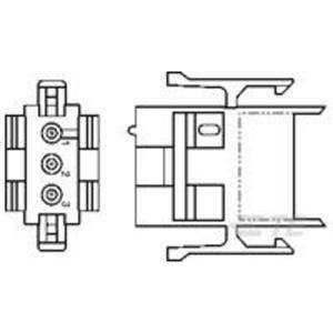 TE Connectivity 1-640508-0 Inhoud: 1 stuk(s) Package