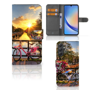 Samsung Galaxy A24 4G Flip Cover Amsterdamse Grachten