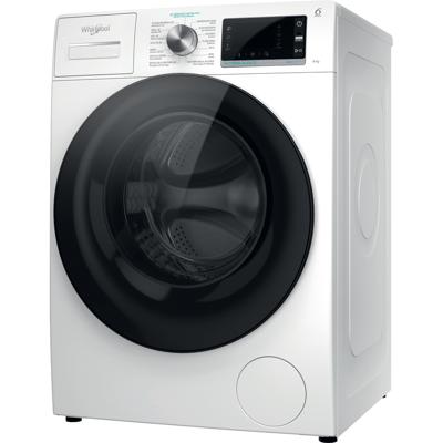 Whirlpool W6 W845WB BE wasmachine Vrijstaand Voorbelading 8 kg 1351 RPM B Wit