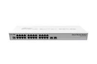 Mikrotik CRS326-24G-2S+RM L2 Gigabit Ethernet (10/100/1000) Power over Ethernet (PoE) Grijs netwerk-