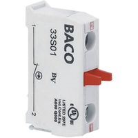 BACO 33S10 Contactelement 1x NO Moment 600 V 1 stuk(s)