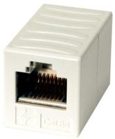 Telegärtner RJ45 Netwerk Adapter CAT 6 [1x RJ45-bus - 1x RJ45-bus] Alpine-wit