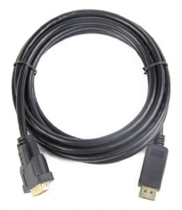 Gembird CC-DPM-DVIM-1M video kabel adapter DisplayPort DVI Zwart