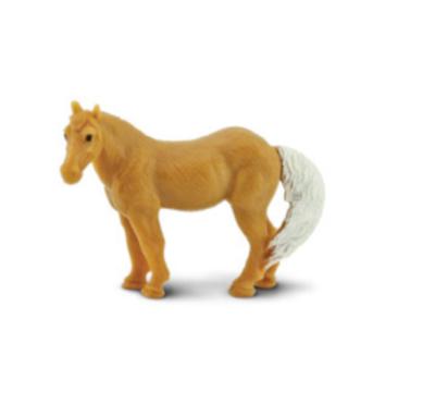 Safari speelset Lucky Minis paarden 2,5 cm bruin 192 delig