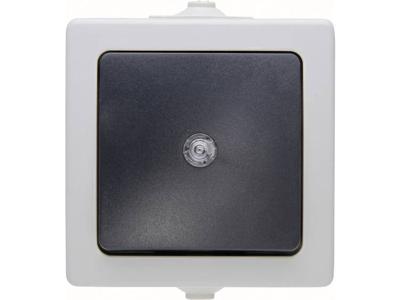Kopp 566356003 lichtschakelaar Thermoplastic Zwart, Grijs Kopp 566356003 lichtschakelaar Thermoplastic Zwart, Grijs