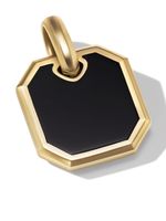 David Yurman pendentif Roman en or 18ct serti d'onyx - Noir